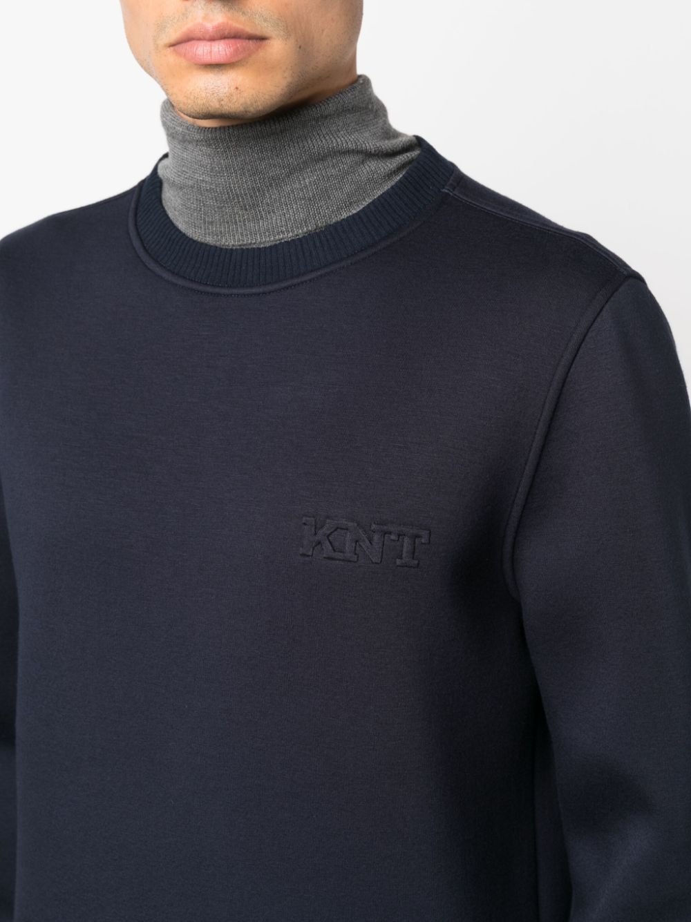 Shop Kiton Crew Neck Sweatshirt
