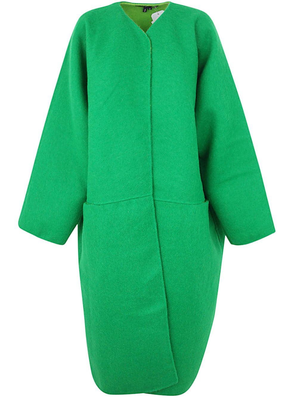 SOFIE D'HOORE DOUBLE FACE COAT WITH SLIT FRONT POCKETS