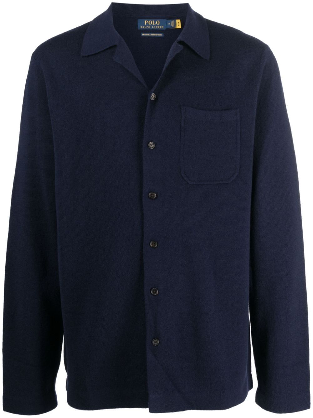 Polo Ralph Lauren Long Sleeve Cardigan Clothing In Hunter Navy