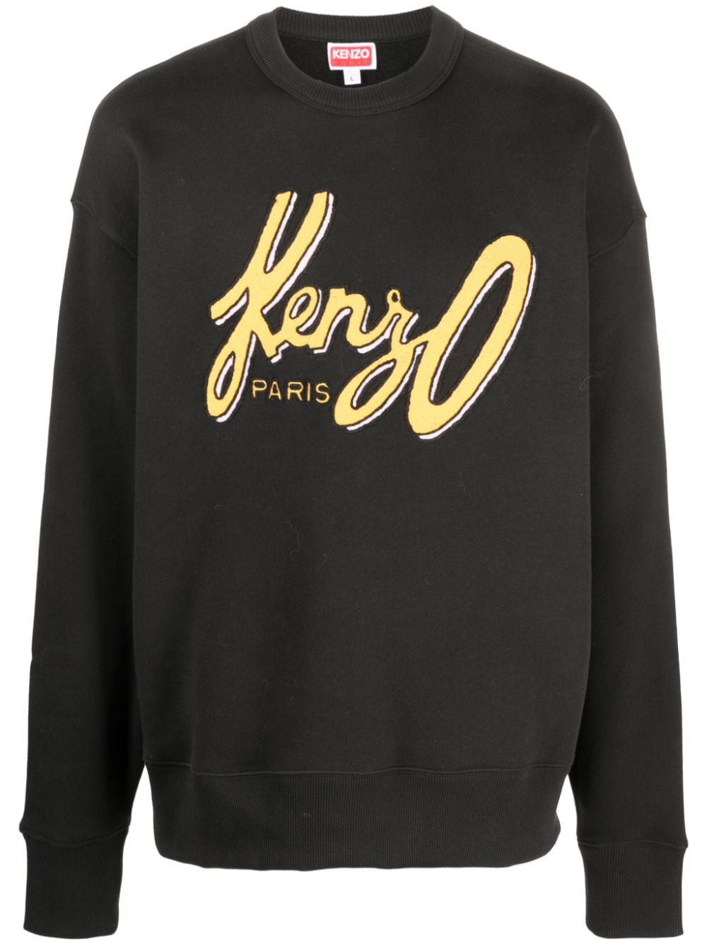 Shop Kenzo Archive Oversize Logo Sweatshirt