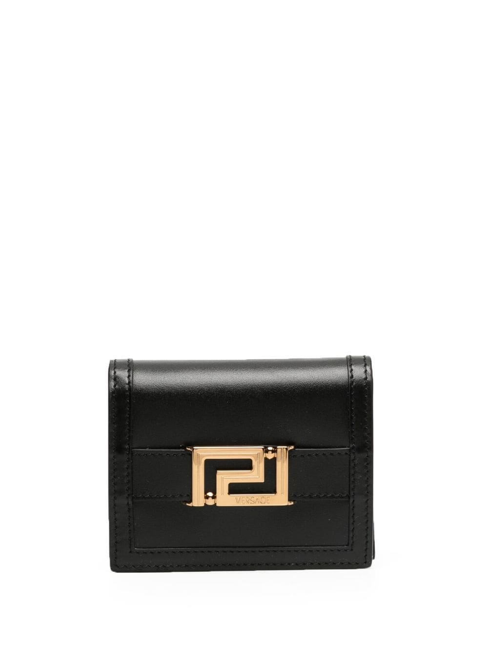 Versace Bifold Wallet Calf Leather