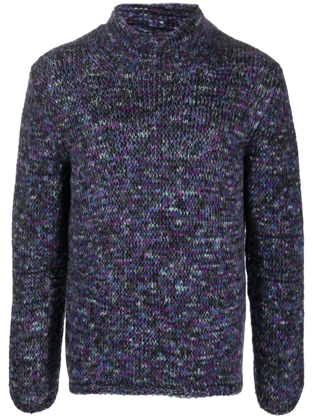 Fabrizio Del Carlo Turtle Neck Sweater In Blue