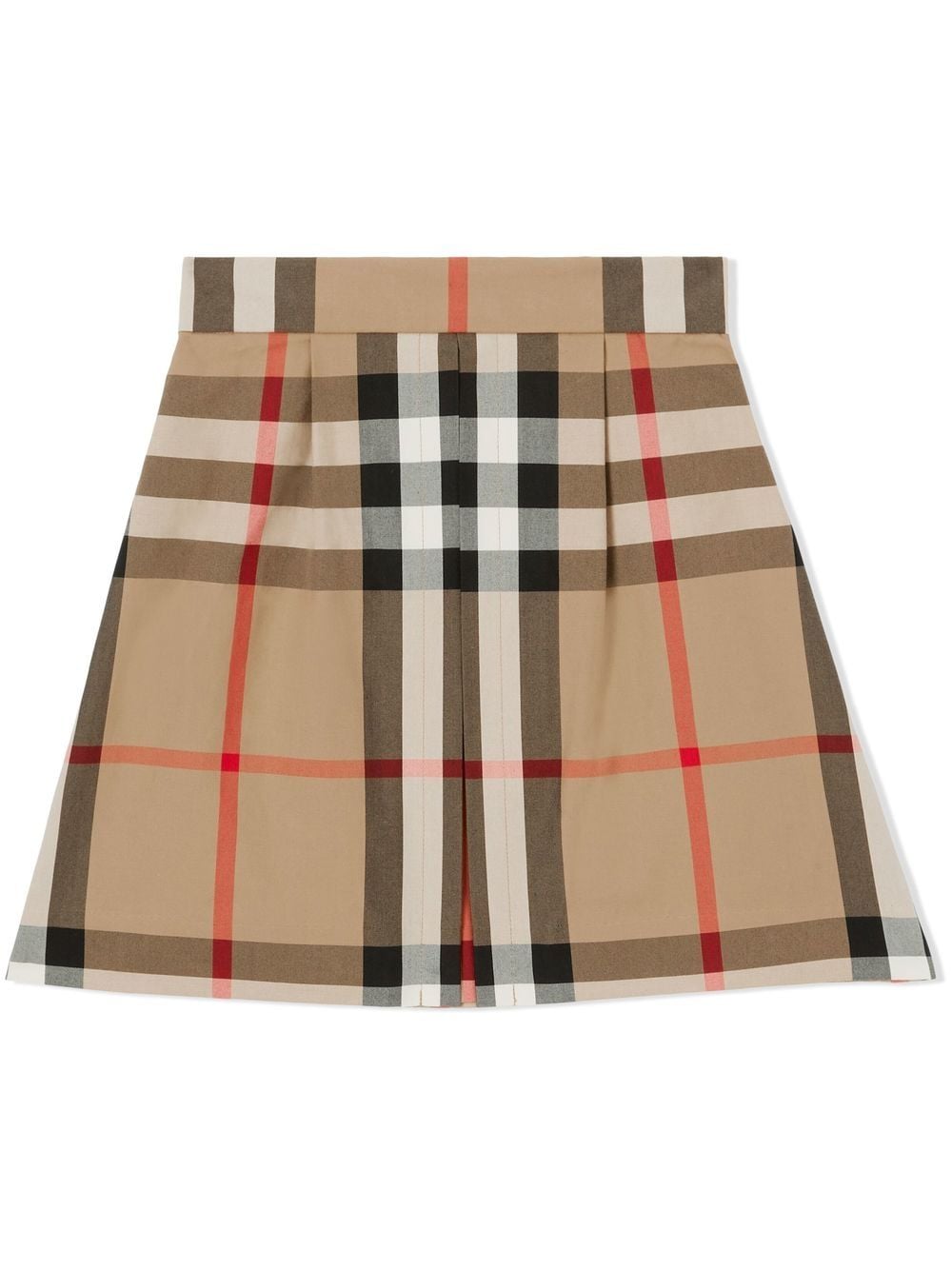 Shop Burberry Anjelica Checked Skirt