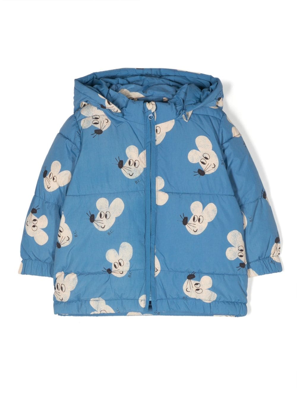 Bobo Choses Mouse All Over Hooded Anorak