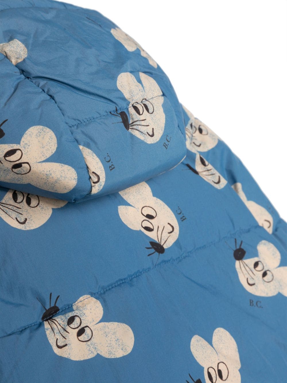 Shop Bobo Choses Mouse All Over Hooded Anorak