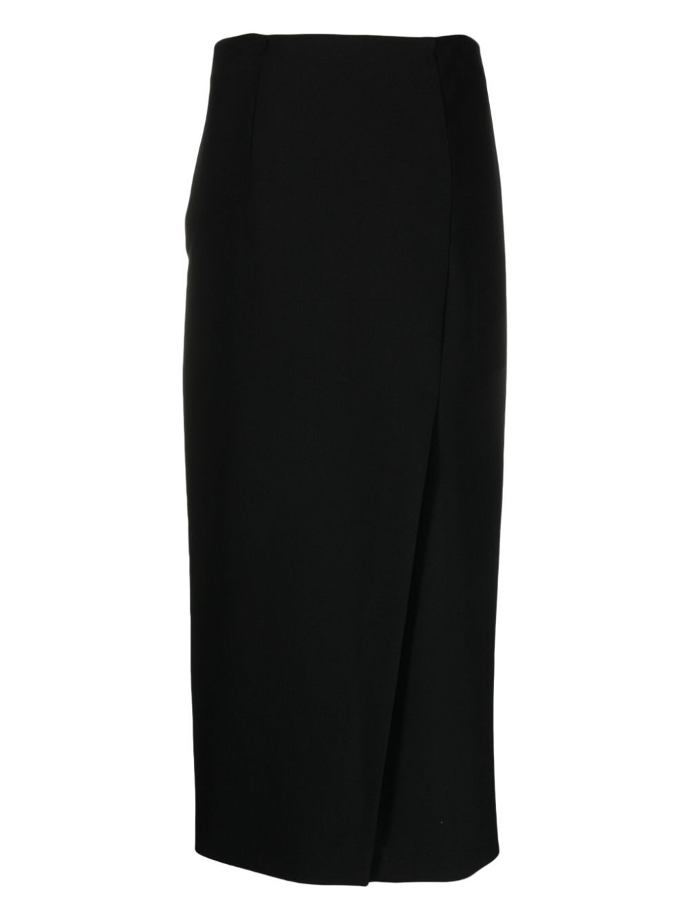 Emporio Armani Longuette Skirt In Black