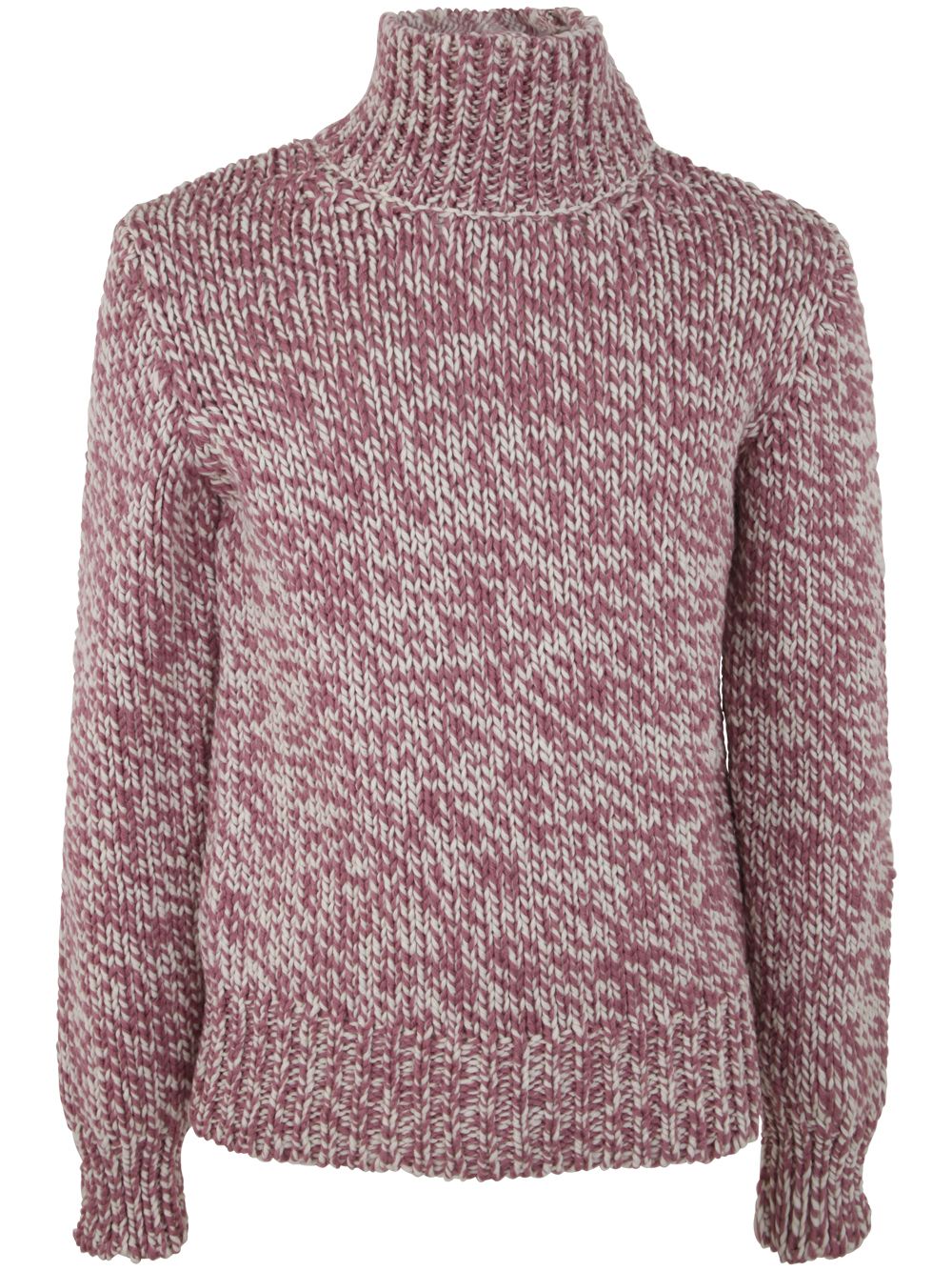 Shop Dries Van Noten 03480 Memphis 7707 Sweater In Pink & Purple