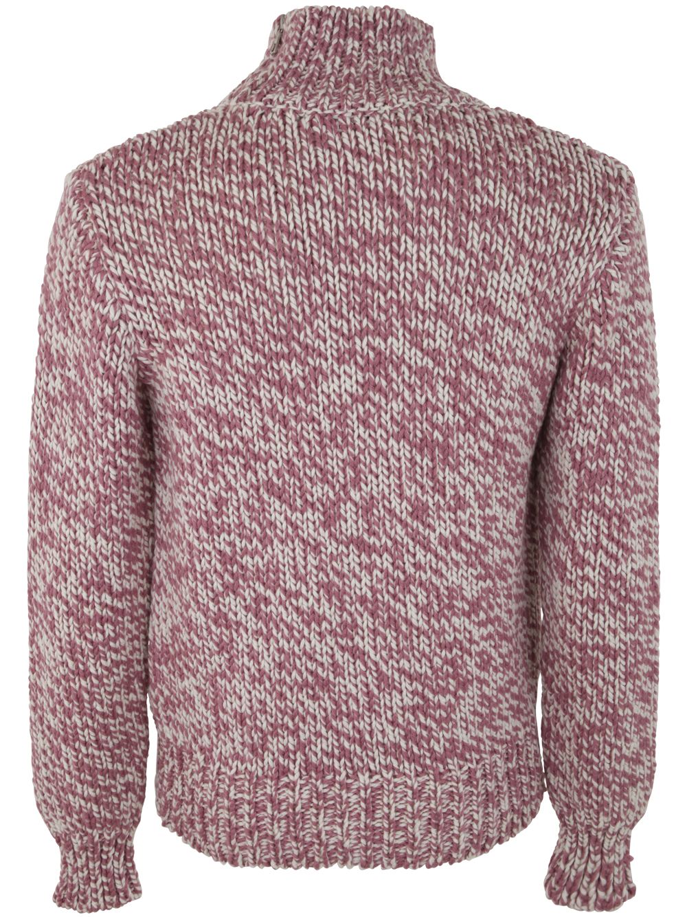 Shop Dries Van Noten 03480 Memphis 7707 Sweater In Pink & Purple