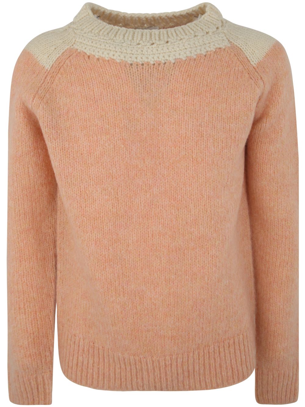 Shop Dries Van Noten 03620 Morgan 7710 Sweater In Yellow & Orange