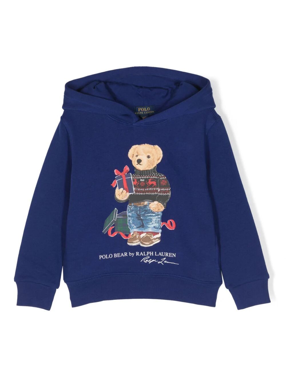 Polo Ralph Lauren Kids' Lspohoodm14 Knit Shirts Sweatshirt In Blue