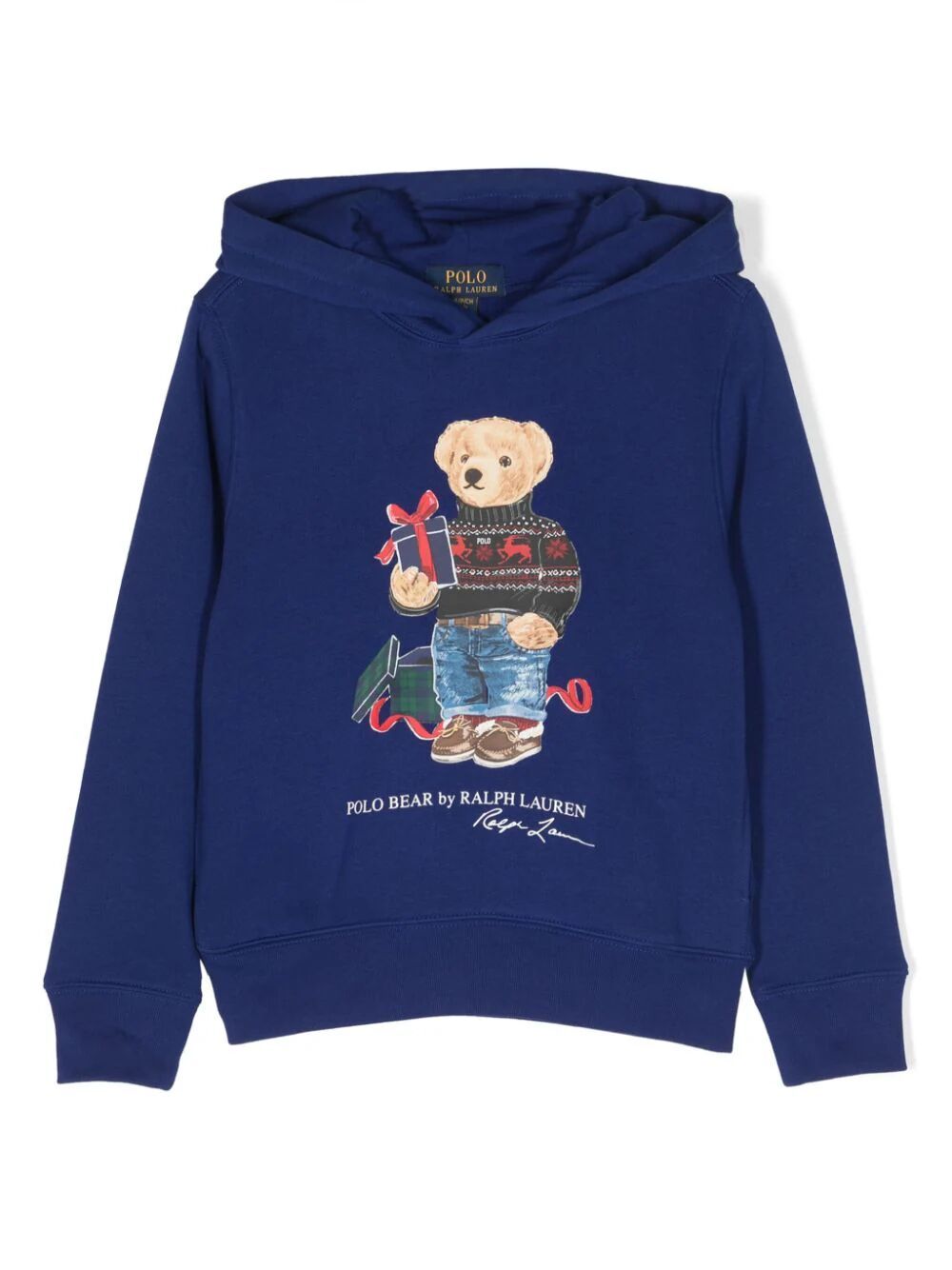 Polo Ralph Lauren Kids' Lspohoodm14 Knit Shirts Sweatshirt In Blue
