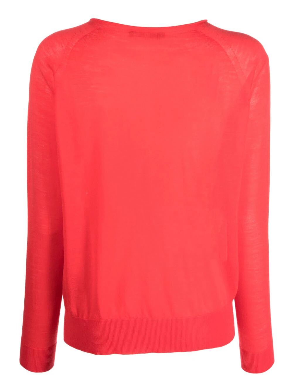Shop Nuur Boat Neck Sweater In Red