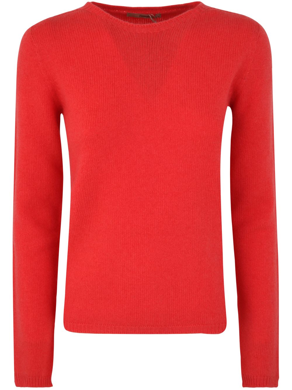 Shop Nuur Crew Neck Sweater In Red