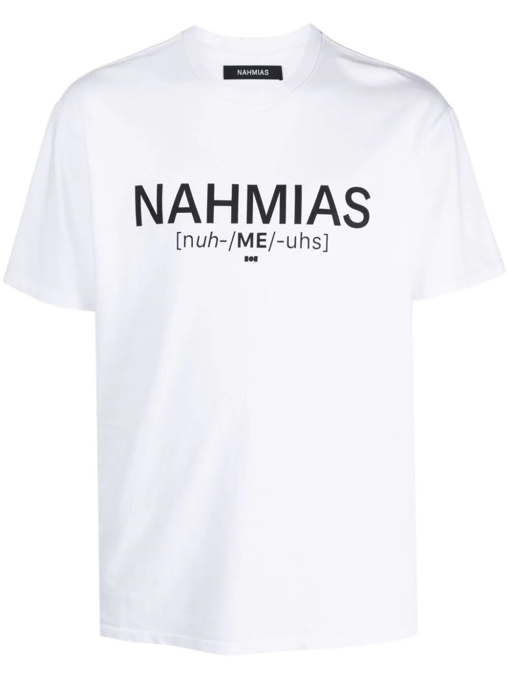 Shop Nahmias Pronunciation T In White