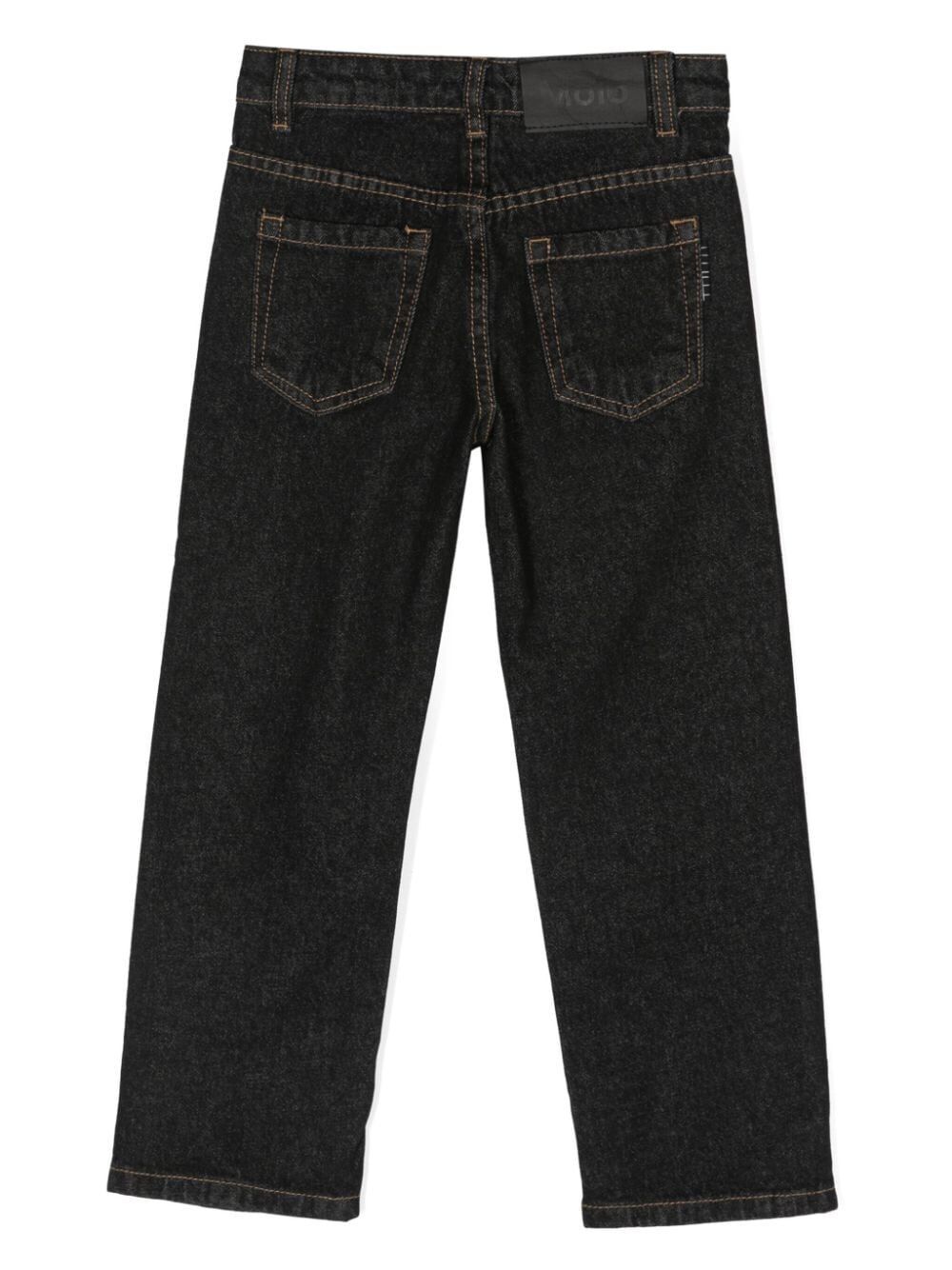 Shop Molo Andy Woven Pants In Black