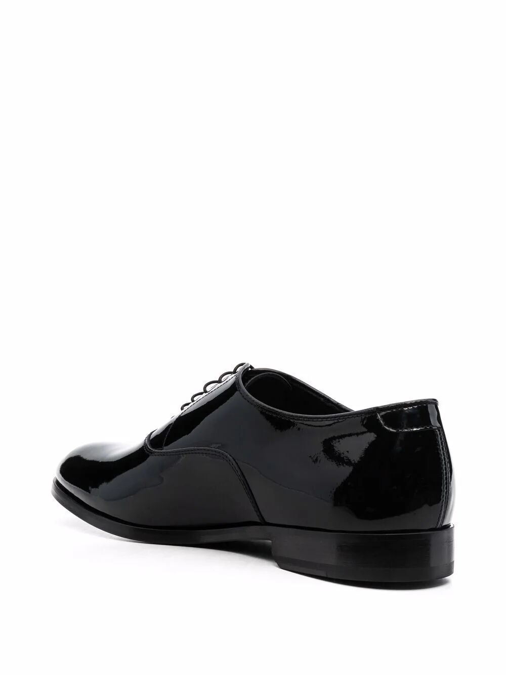 Shop Doucal's Oxford Lace Up Shoes In Black