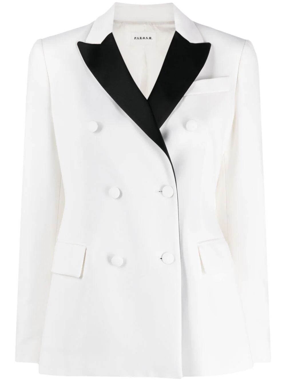P.a.r.o.s.h Smoking Jacket In White