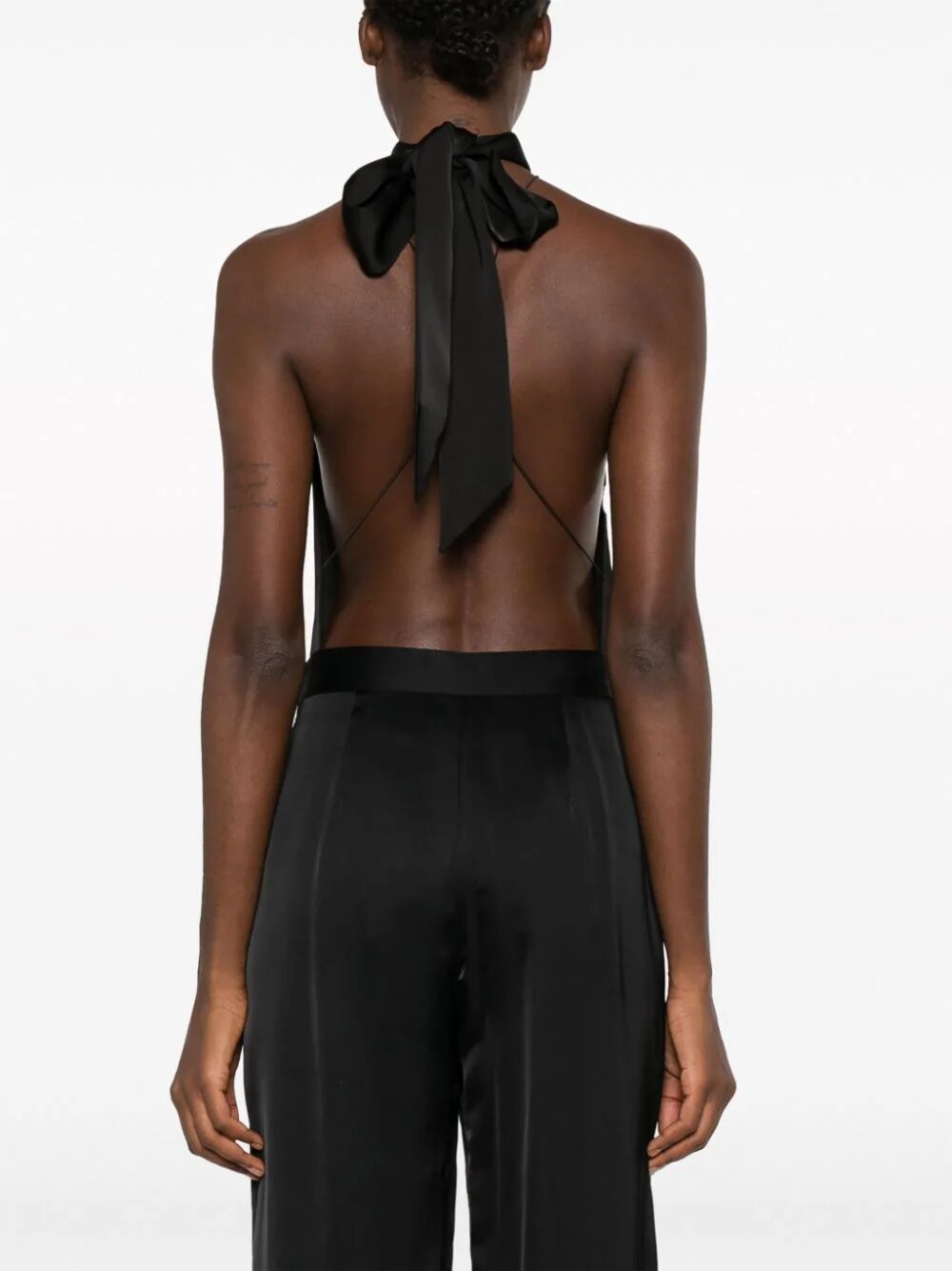 Shop Philosophy Body With Bow In Black