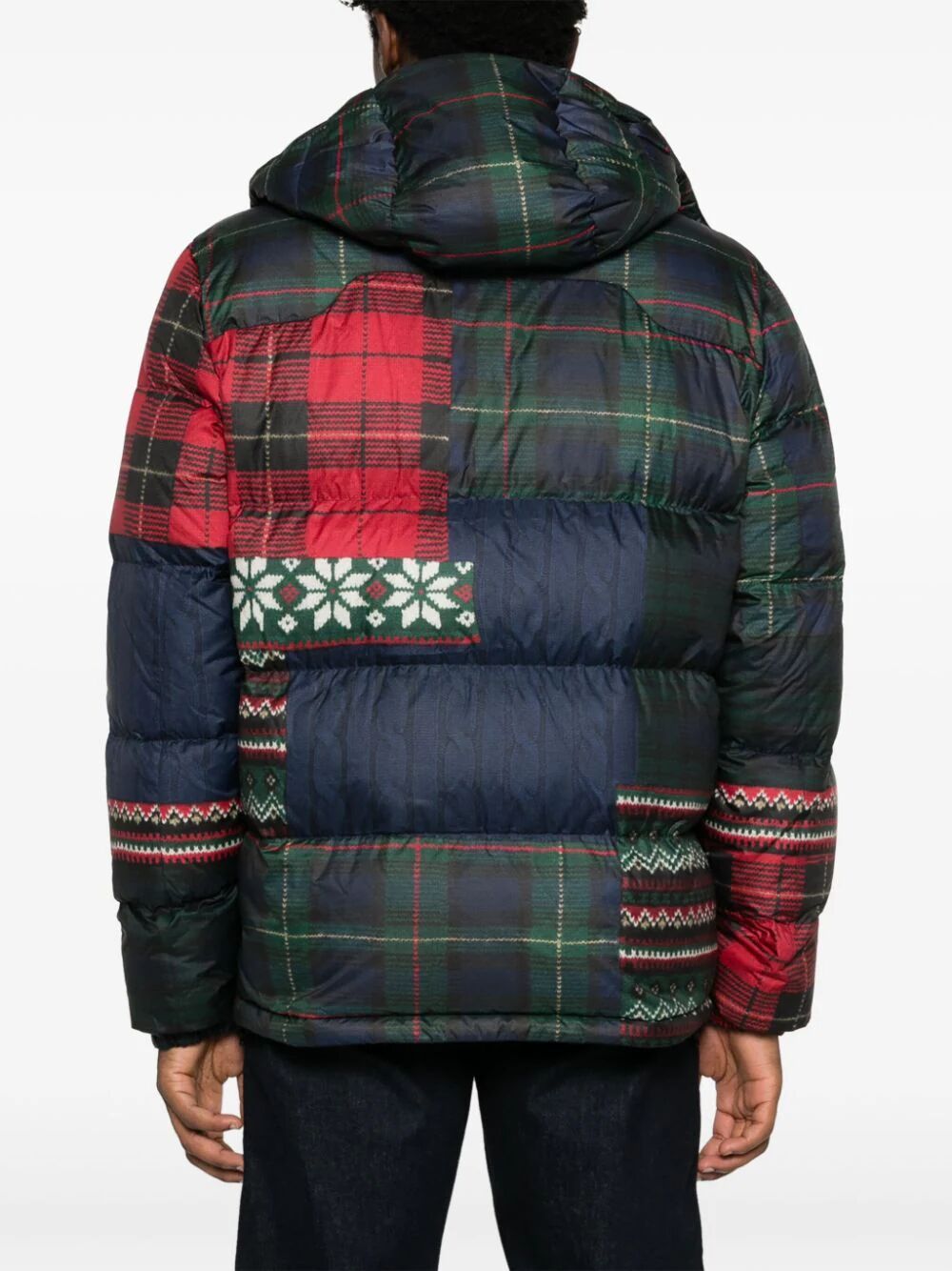 Shop Polo Ralph Lauren Ripstop Insulated Bomber Jacket In Multicolour