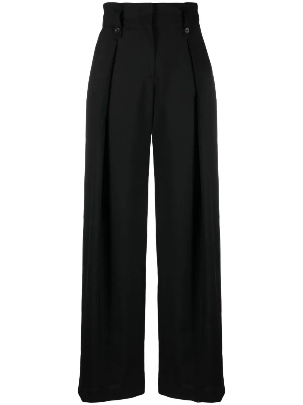 Shop Low Classic Belt Loop Point Trouser In Black