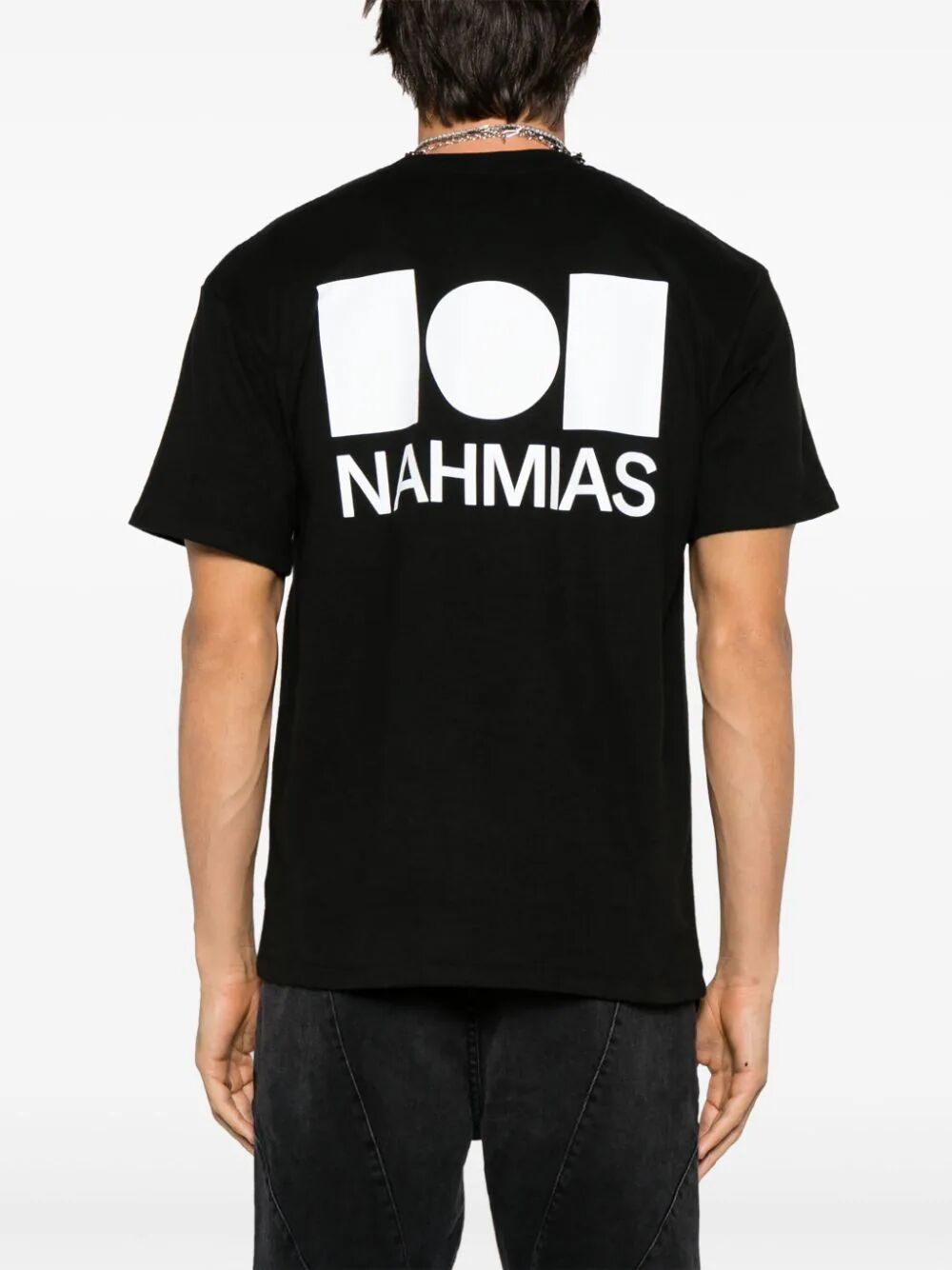 Shop Nahmias Logo T In Black