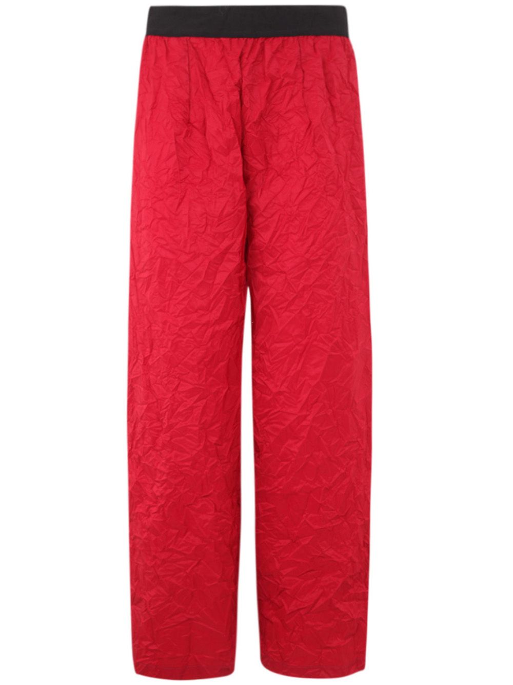 Maria Calderara Long Trousers In Red