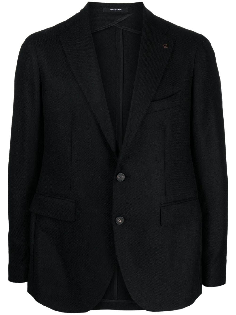Tagliatore Classic Jacket In Black
