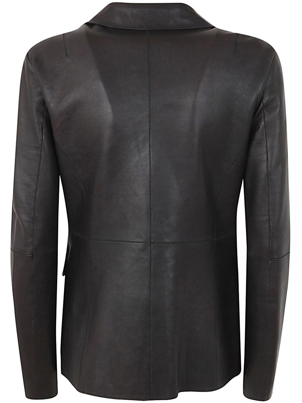 Shop The Jackie Leathers Lucy Blazer In Black