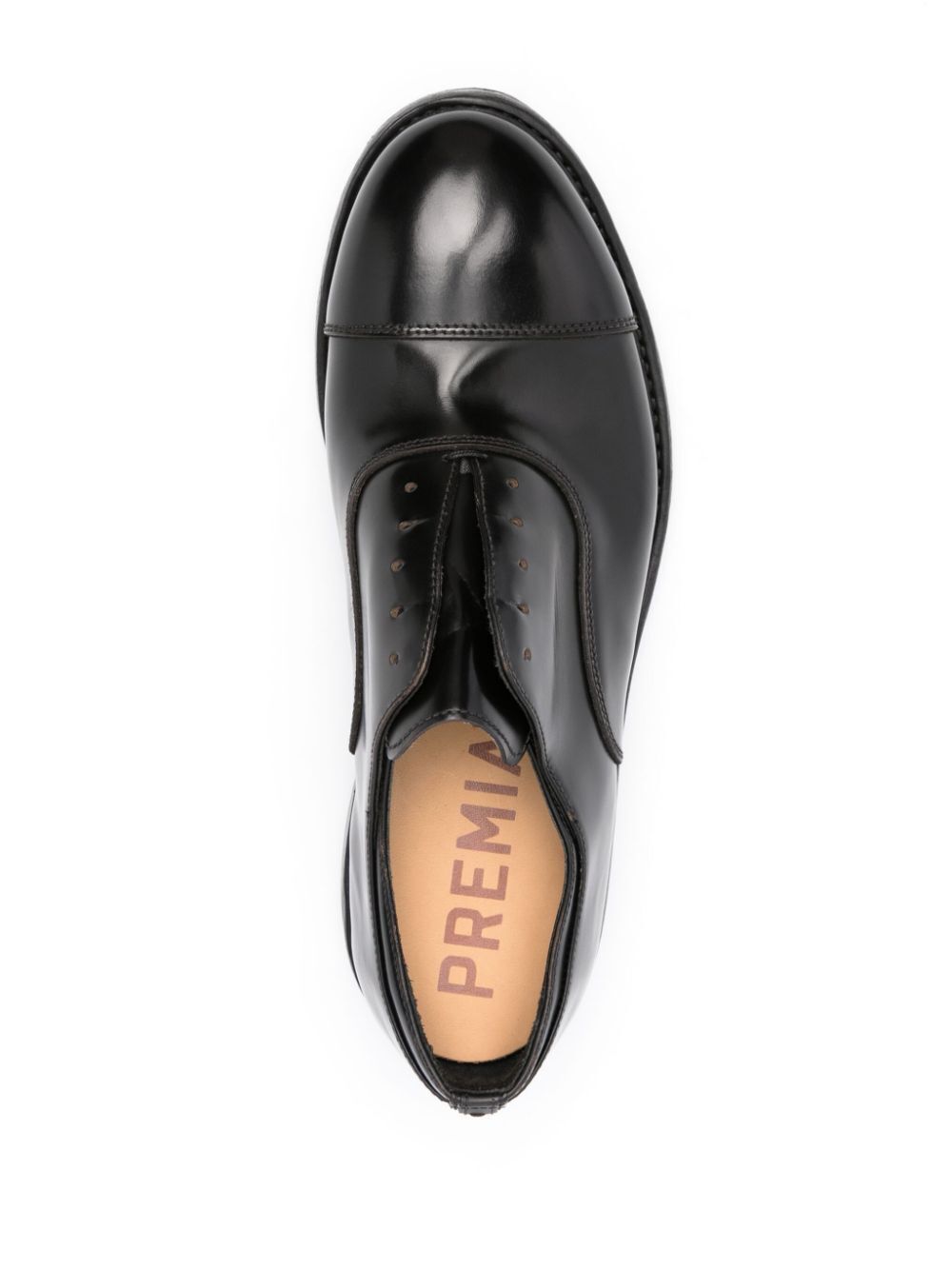 Shop Premiata Binder Brass Loafers In Black