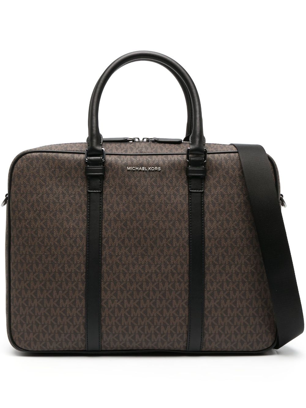 Michael Kors Commuter Briefcase In Brown