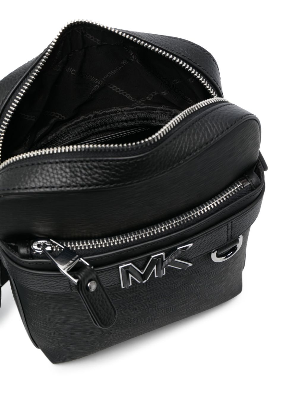 Shop Michael Kors Flight Bag In Black