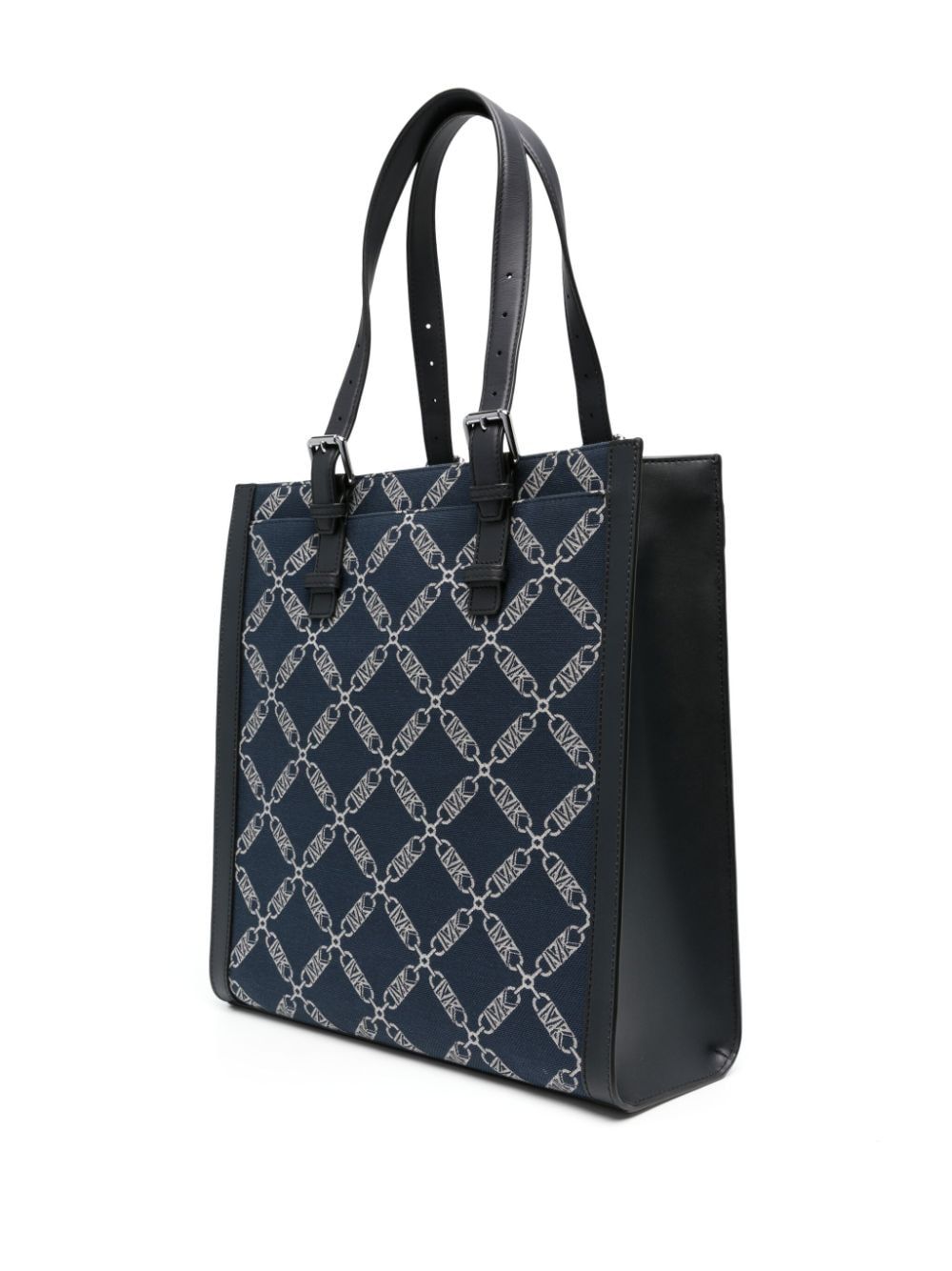 Shop Michael Kors Ns Structured Tote In Blue