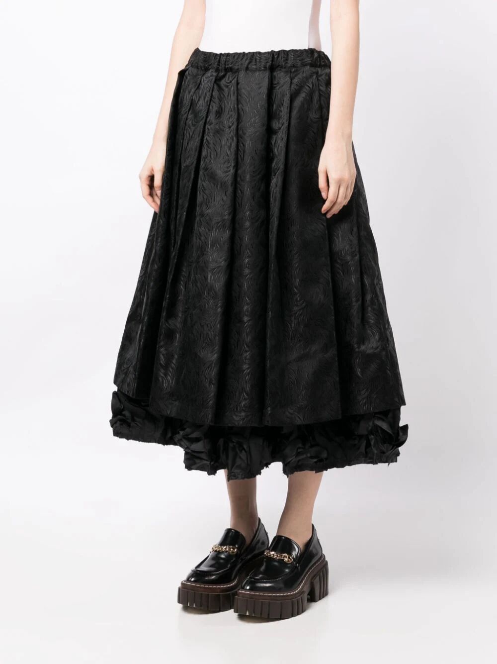Shop Comme Des Garcons - Cdg Ladies` Skirt In Black