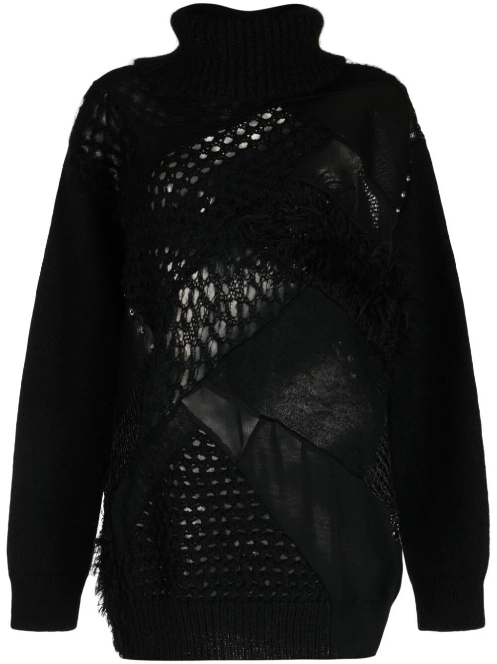 Shop Junya Watanabe Ladies` Sweater In Black