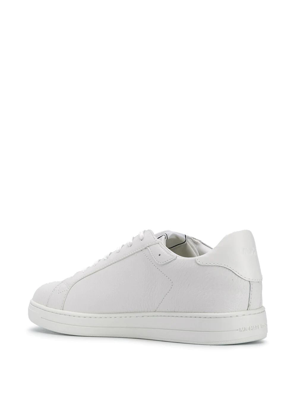 Shop Michael Kors Keating Lace Up Sneakers In White