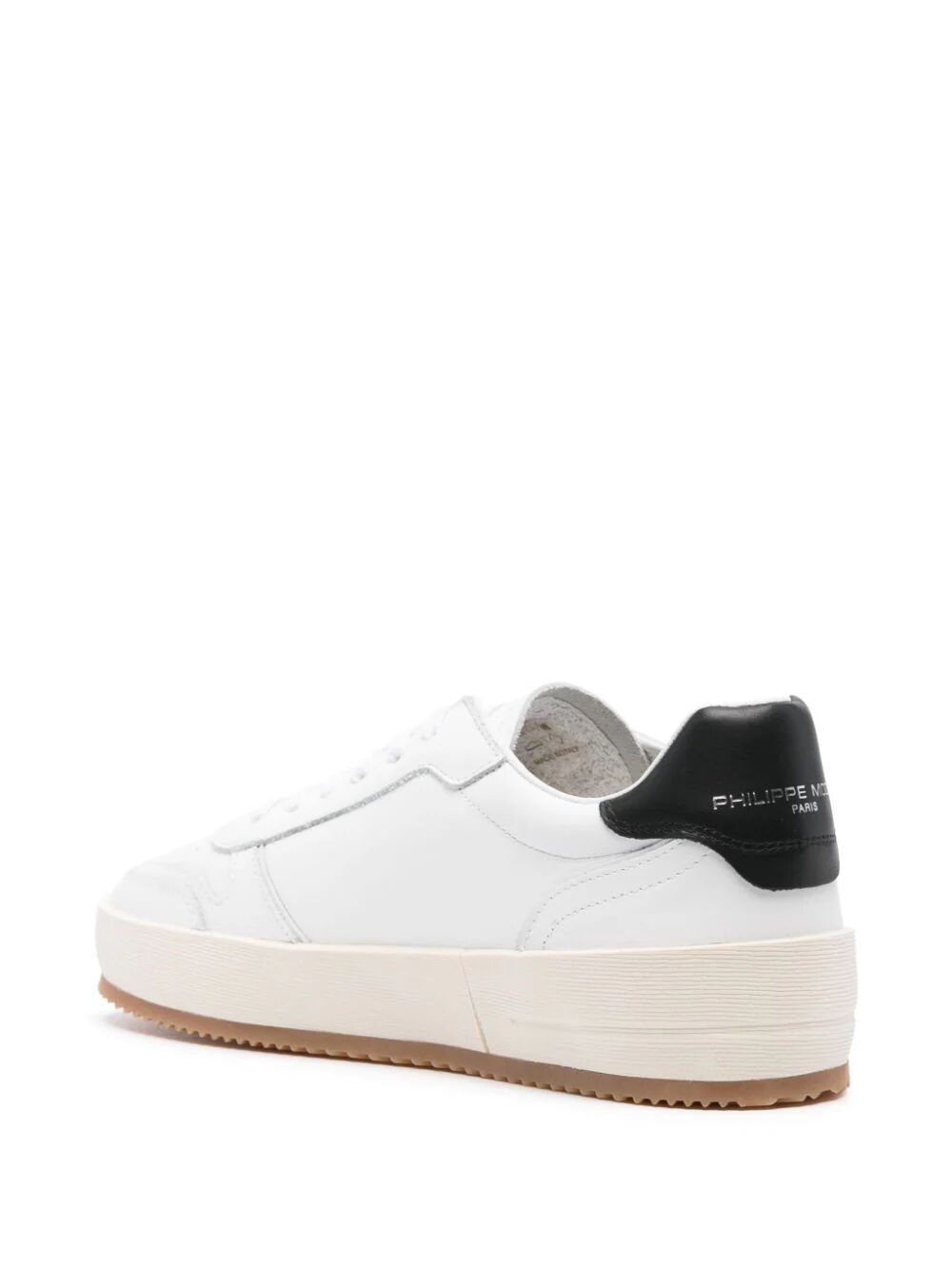 Shop Philippe Model Nice Low Man Sneakers In White