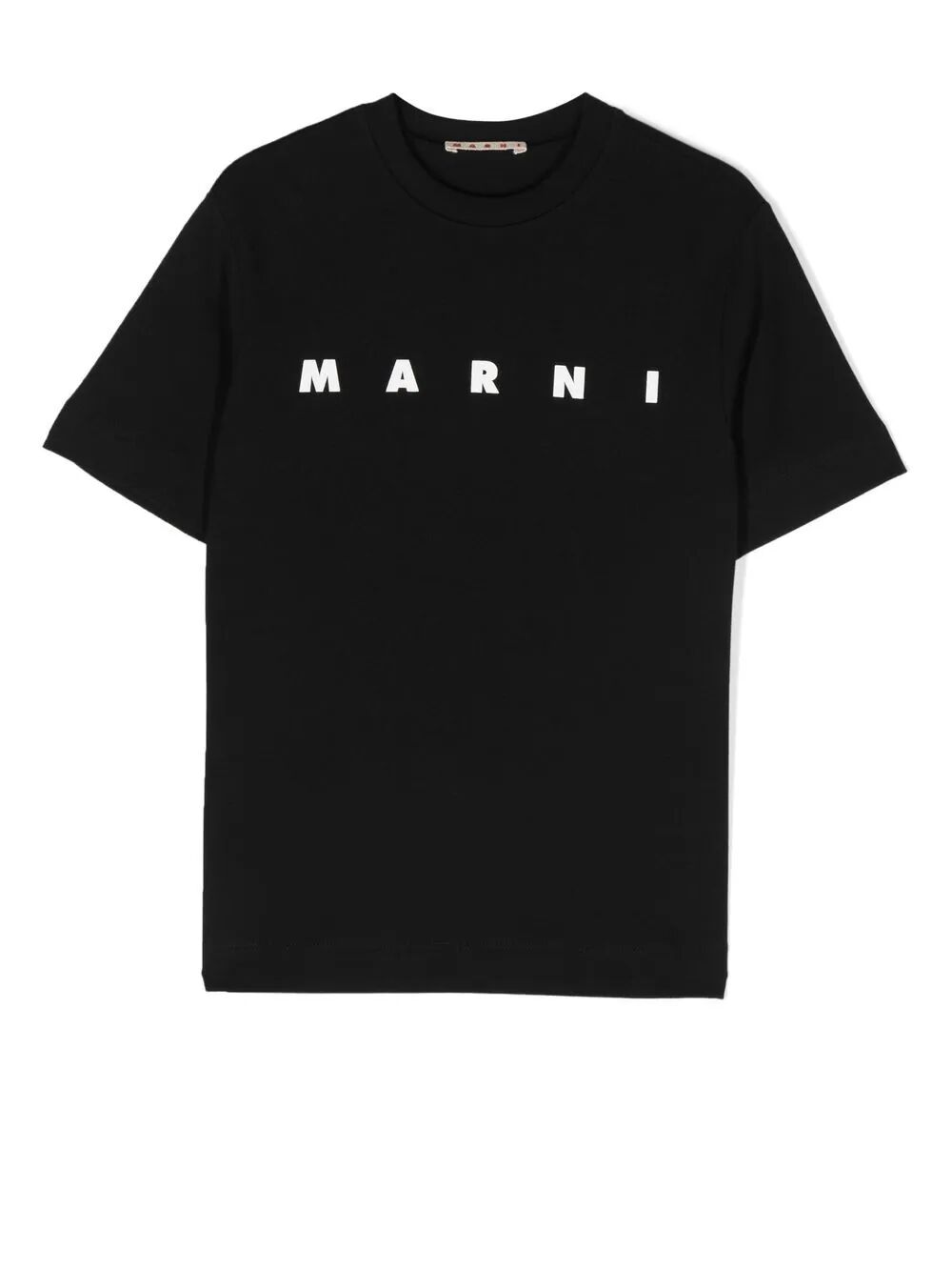 Marni Kids' T-shirt Con Logo In Black