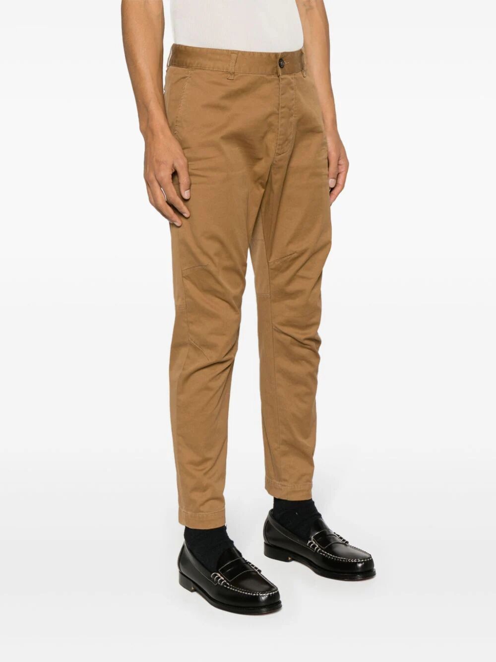 Shop Dsquared2 Sexy Chino Pant In Brown