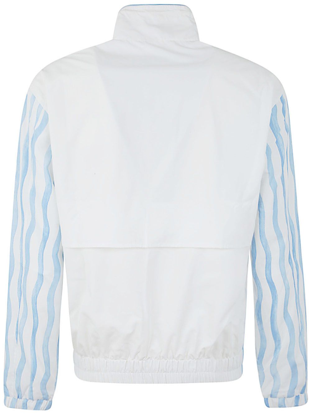 Shop Casablanca Mens Shellsuit Nylon Jacket In White