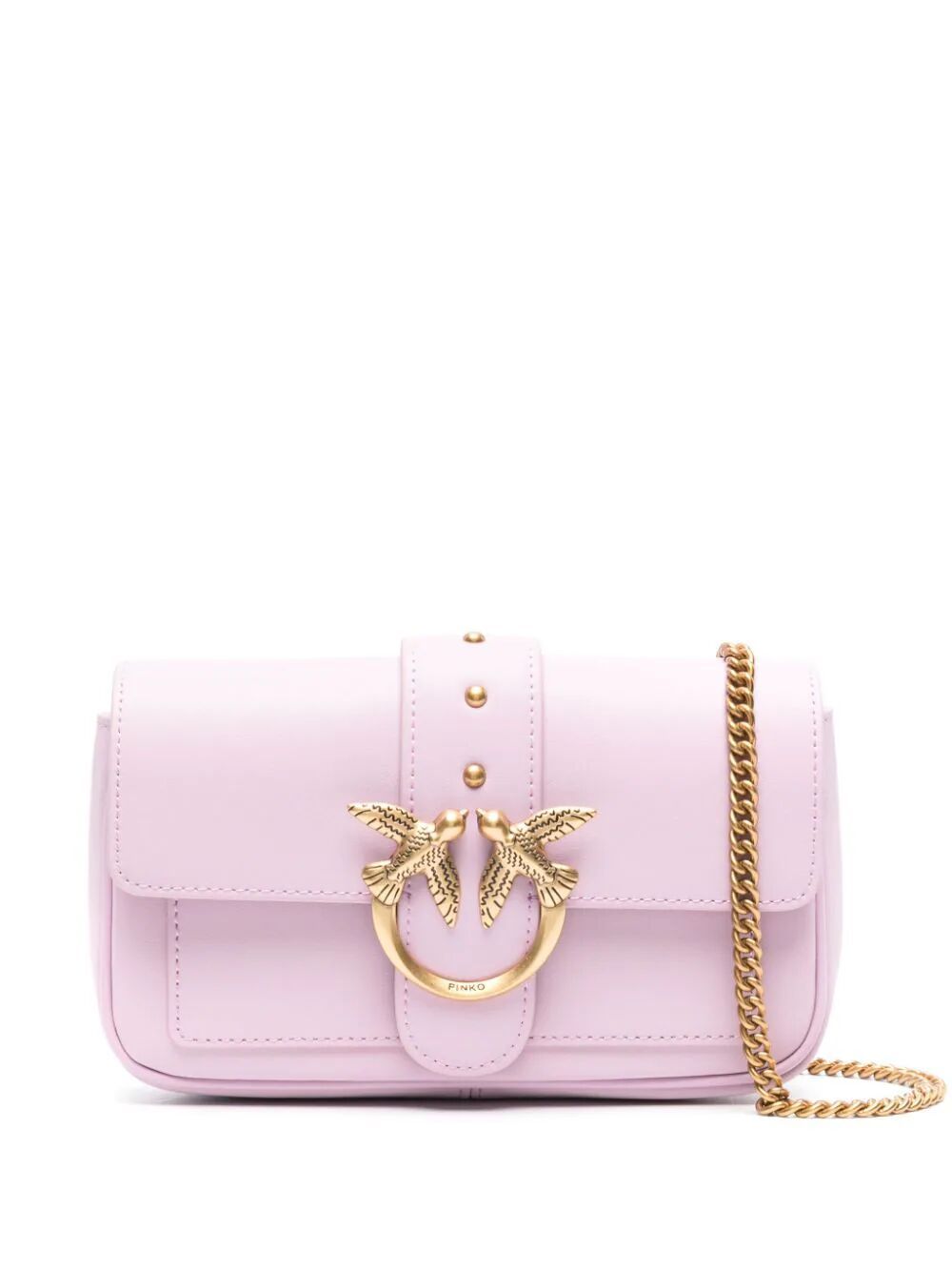 Pinko Love One Pocket Bag In Pink