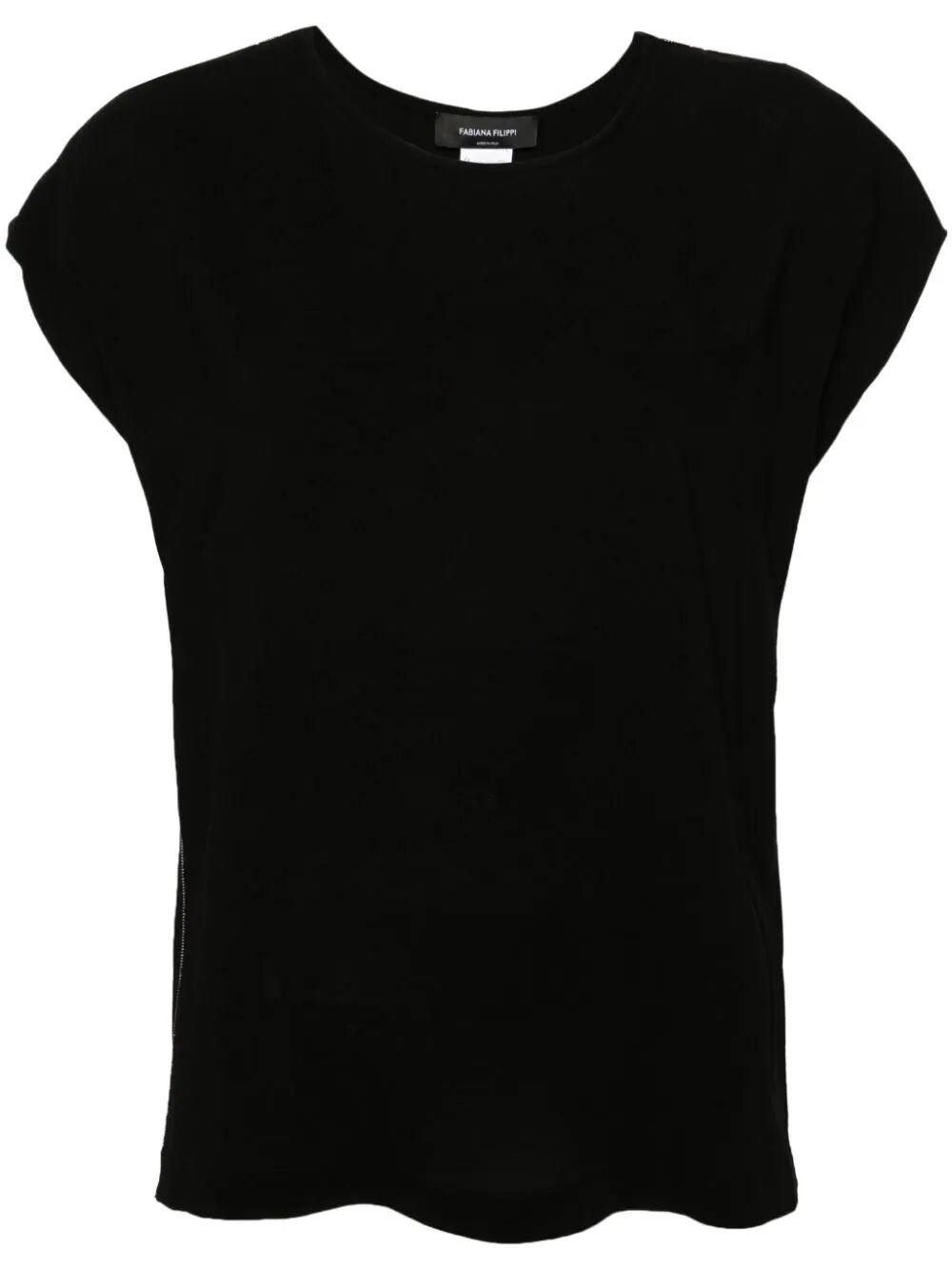 Fabiana Filippi Sleeveless Sweater In Black