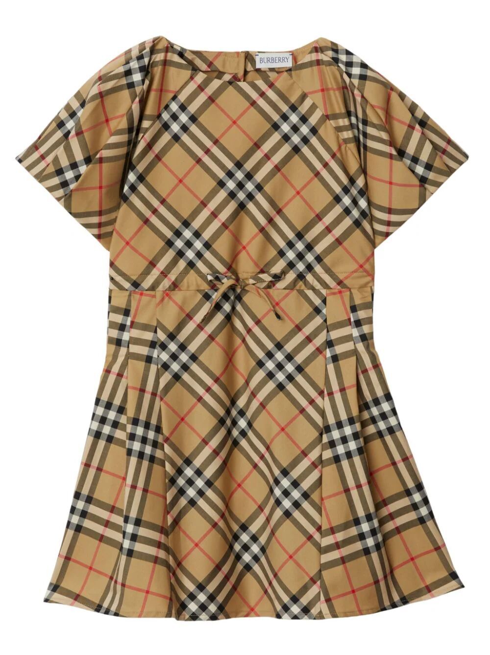 Shop Burberry Kg2 Jada Long Sleeves Dress In Brown