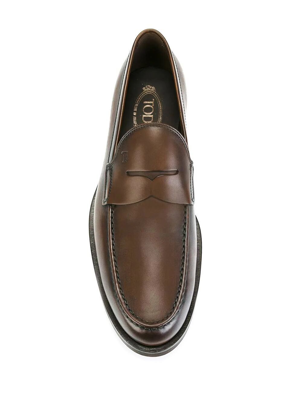 Shop Tod's Special Loafer In Brown