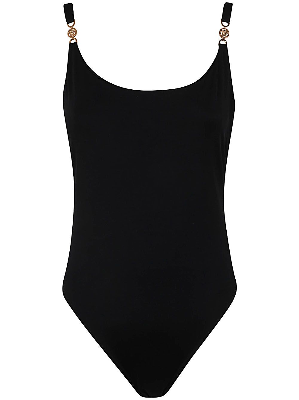 Shop Versace Swim One In Black
