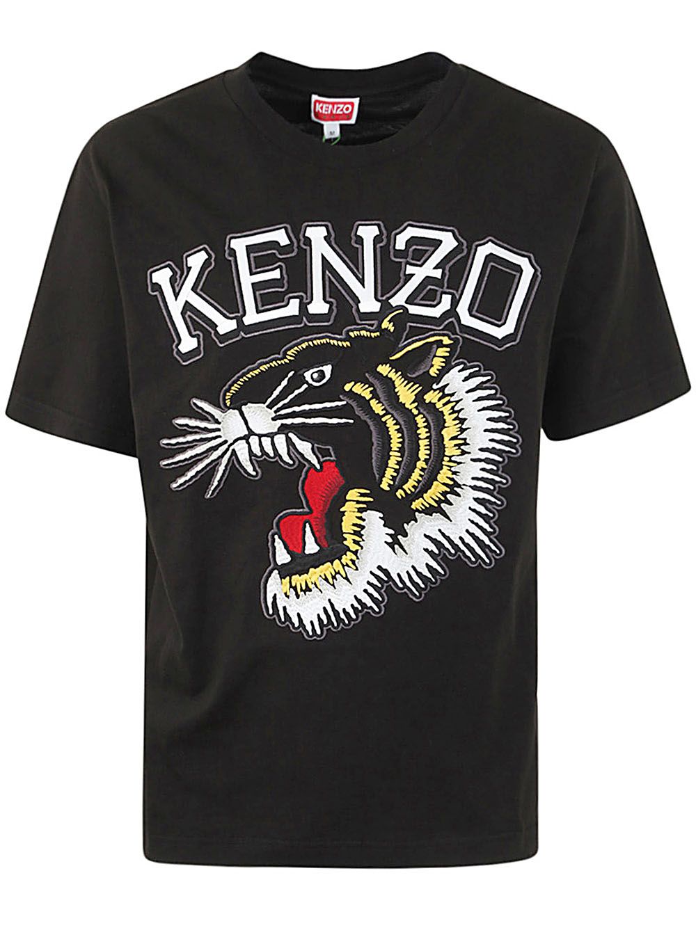 Shop Kenzo Tiger Varsity Classic T In Black