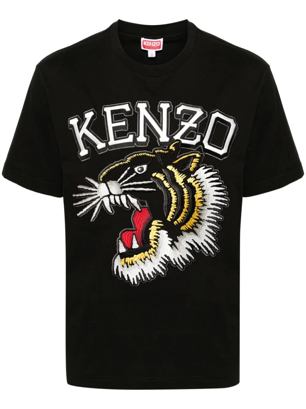 Shop Kenzo Tiger Varsity Classic T-shirt In Black