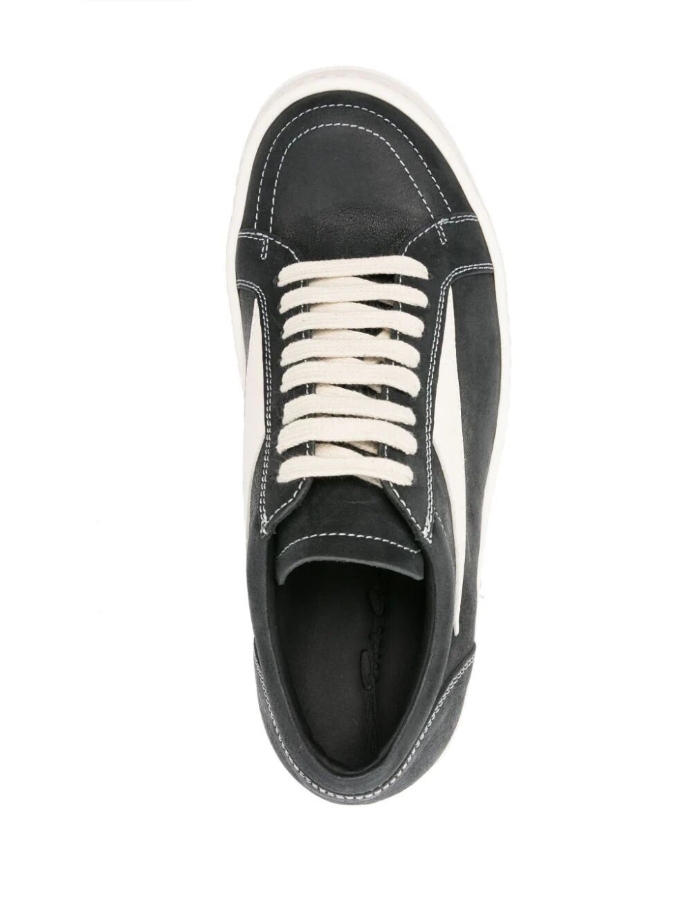 Shop Rick Owens Vintage Sneakers In Black