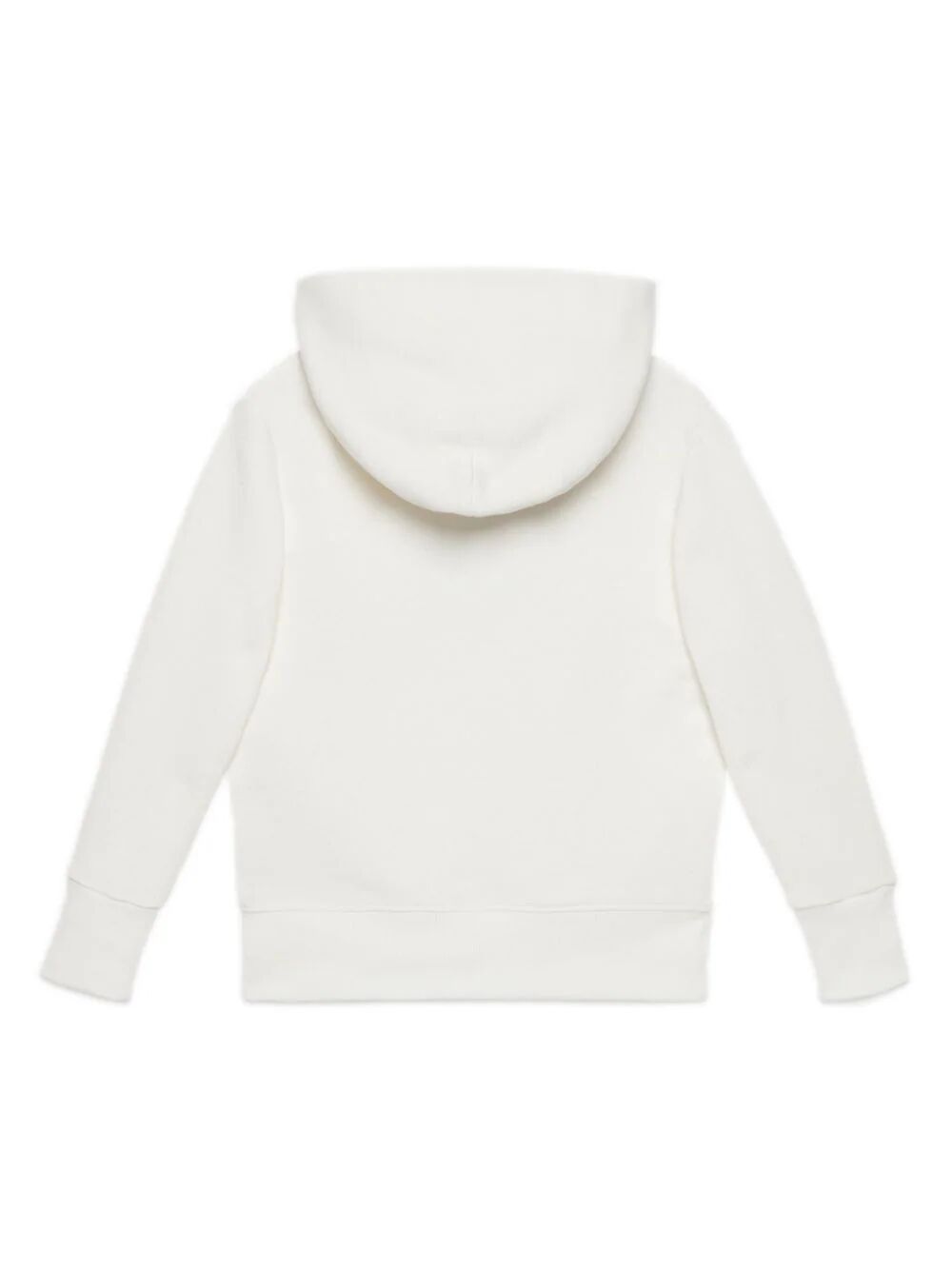 Shop Gucci Sweatshirt Felted Cotton Jersey In White