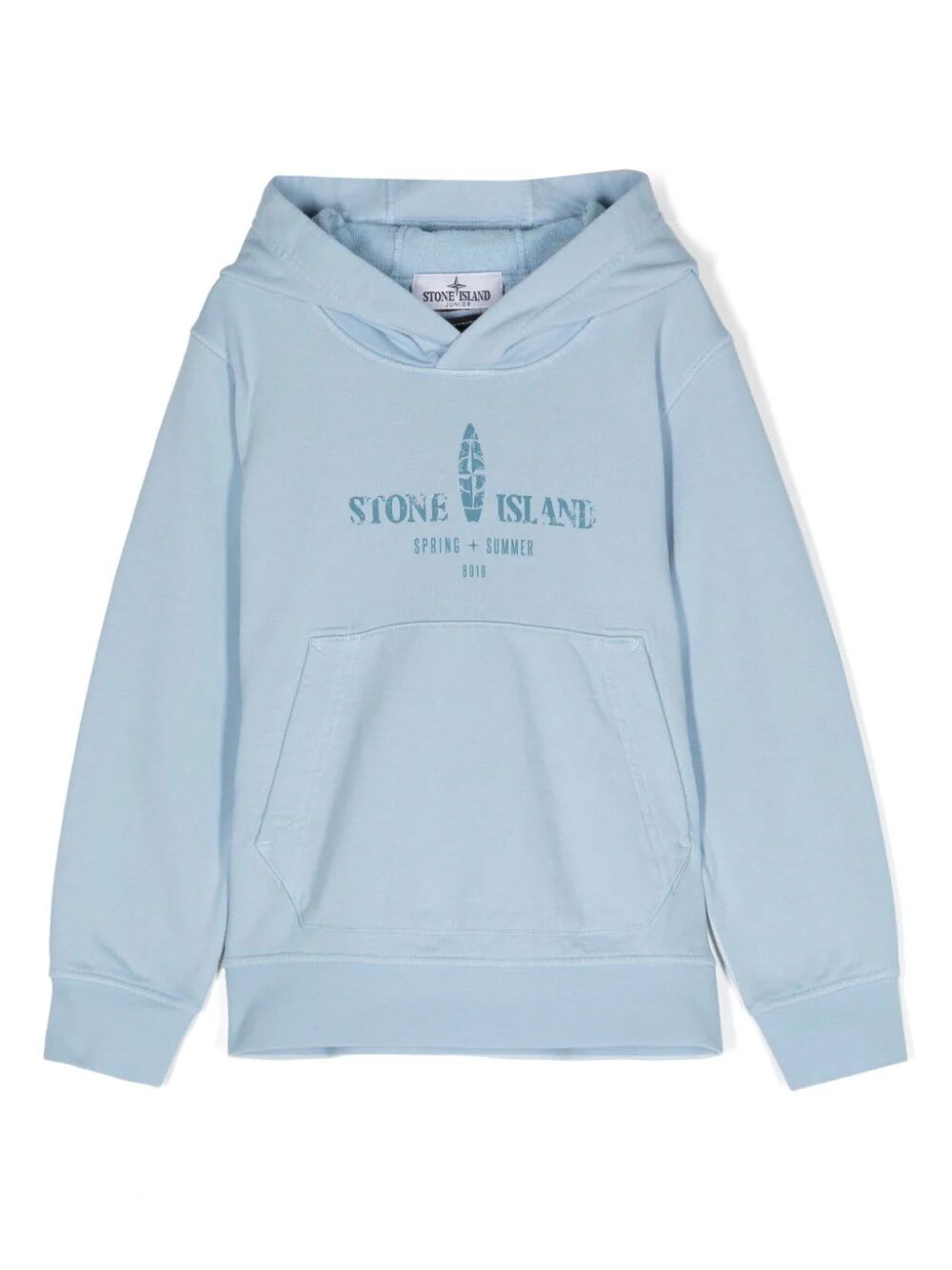 Stone Island Junior Sweatshirt In Blue