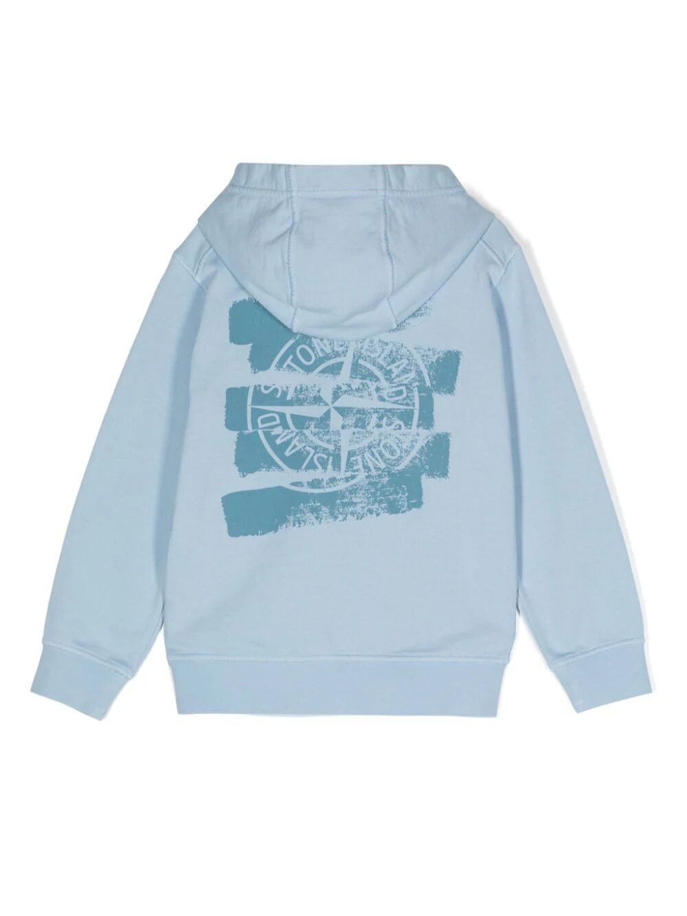Shop Stone Island Junior Sweatshirt In Blue